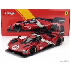   FERRARI  499P 3.0L TURBO V6 N 24 MODIFICATA 2024  RED YELLOW BLACK