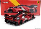 FERRARI  499P 3.0L TURBO V6 N 24 MODIFICATA 2024  RED YELLOW BLACK