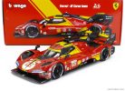 FERRARI  499P 3.0L TURBO V6 TEAM FERRARI AF CORSE N 50 WINNER 24h LE MANS 2024 ANTONIO FUOCO - MIGUEL MOLINA - NICKLAS NIELSEN  RED