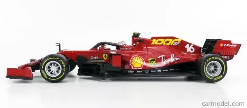 FERRARI  F1  SF1000 TEAM SCUDERIA FERRARI N 16 8th TOSCANA GP MUGELLO 1000th GP FERRARI F1 2020 C.LECLERC