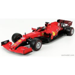   FERRARI  F1 SF21  TEAM SCUDERIA FERRARI MISSION WINNOW N 55 SEASON 2021 CARLOS SAINZ JR.  MATT RED