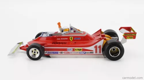 FERRARI  F1  312T4 N 11 WINNER GP MONZA JODY SCHECKTER (WITH PILOT FIGURE) 1979 WORLD CHAMPION  RED