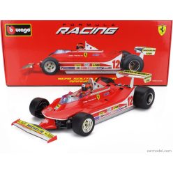   FERRARI  F1  312T4 N 12 WINNER SOUTH AFRICA GP KYALAMI (WITH PILOT) 1979 GILLES VILLENEUVE  RED