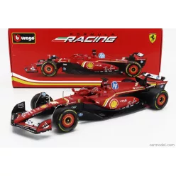   FERRARI  F1  SF-24 TEAM SCUDERIA FERRARI N 16 SEASON 2024 CHARLES LECLERC  RED BLACK