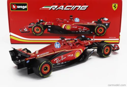 FERRARI  F1  SF-24 TEAM SCUDERIA FERRARI N 16 SEASON 2024 CHARLES LECLERC  RED BLACK