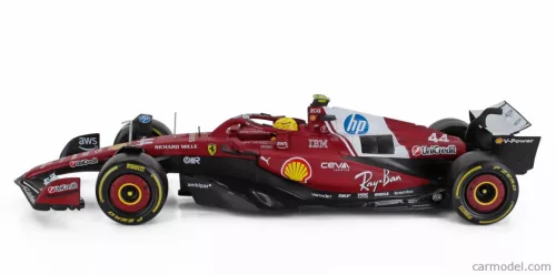 FERRARI  F1  SF-25 TEAM SCUDERIA FERRARI HP N 44 SEASON 2025 LEWIS HAMILTON  RED