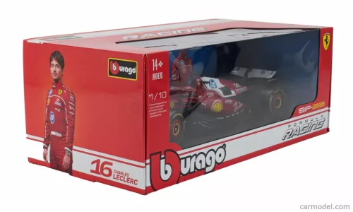 FERRARI  F1  SF-25 TEAM SCUDERIA FERRARI N 16 SEASON 2025 CHARLES LECLERC  RED