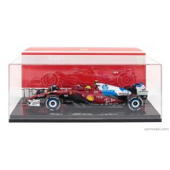   FERRARI  WITH SHOWCASE - F1  SF-25 TEAM SCUDERIA FERRARI HP N 44 MIAMI GP 2025 LEWIS HAMILTON  RED WHITE BLUE