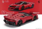 FERRARI  F80 2024 - BLACK WHEELS  ROSSO CORSA - RED