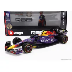   RED BULL  F1  RB19 TEAM ORACLE RED BULL RACING N 11 3rd LAS VEGAS USA GP 2023 SERGIO PEREZ  PURPLE YELLOW RED