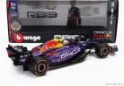 RED BULL  F1  RB19 TEAM ORACLE RED BULL RACING N 11 3rd LAS VEGAS USA GP 2023 SERGIO PEREZ  PURPLE YELLOW RED