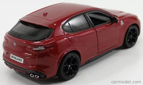 ALFA ROMEO  STELVIO Q4 QUADRIFOGLIO V6 BITURBO 510hp 2017  ROSSO ALFA - RED