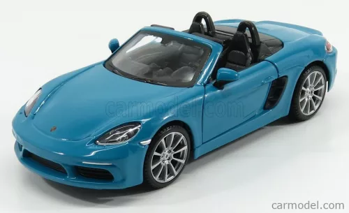 PORSCHE  BOXSTER 718 (982) SPIDER 2016  LIGHT BLUE
