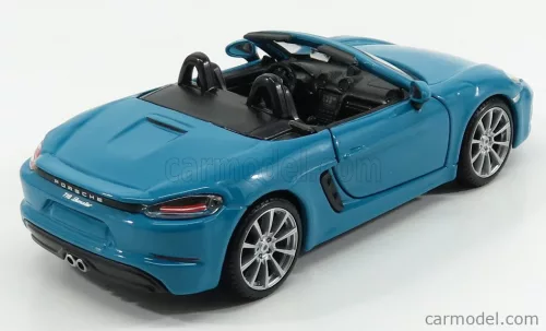 PORSCHE  BOXSTER 718 (982) SPIDER 2016  LIGHT BLUE