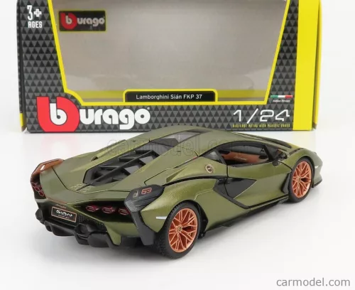 LAMBORGHINI  SIAN FKP 37 HYBRID 2020  VERDE GEA - GREEN MET