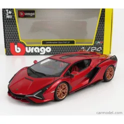 LAMBORGHINI  SIAN FKP 37 HYBRID 2020  RED