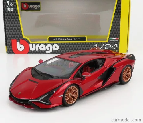 LAMBORGHINI  SIAN FKP 37 HYBRID 2020  RED
