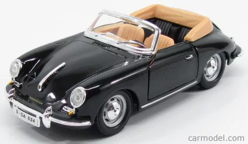 PORSCHE  356B CABRIOLET 1961  BLACK