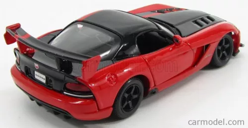 DODGE  VIPER SRT-10 COUPE 2003 - WITH RED LINE  RED BLACK
