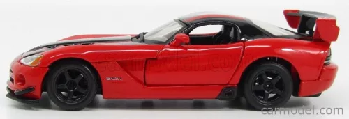 DODGE  VIPER SRT-10 COUPE 2003 - WITH RED LINE  RED BLACK