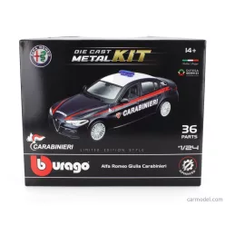   ALFA ROMEO  GIULIA CARABINIERI 2016 - 36 PEZZI - 36 PCS  BLUE WHITE