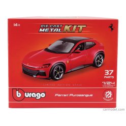FERRARI  PUROSANGUE SUV 2022 - 36 PEZZI - 36 PCS  RED BLACK