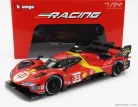 FERRARI  499P 3.0L TURBO V6 TEAM FERRARI AF CORSE N 51 WINNER 24h LE MANS 2023 ALESSANDRO PIER GUIDI - JAMES CALADO - ANTONIO GIOVINAZZI  RED YELLOW BLACK