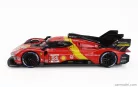 FERRARI  499P 3.0L TURBO V6 TEAM FERRARI AF CORSE N 51 WINNER 24h LE MANS 2023 ALESSANDRO PIER GUIDI - JAMES CALADO - ANTONIO GIOVINAZZI  RED YELLOW BLACK