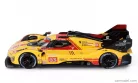 FERRARI  499P 3.0L TURBO V6 TEAM AF CORSE N  83 24h LE MANS 2024 ROBERT KUBICA - ROBERT SHWARTZMAN - YIFEI YE  YELLOW RED