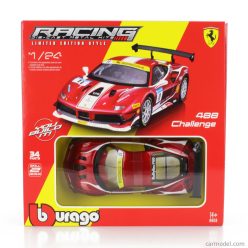 FERRARI  488 CHALLENGE N 11 RACING 2017  RED MET