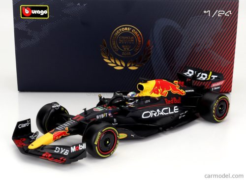 RED BULL  F1  RB18 TEAM ORACLE RED BULL RACING N 11 SEASON 2022 SERGIO PEREZ - WITH PILOT AND SHOWCASE  MATT BLUE YELLOW RED