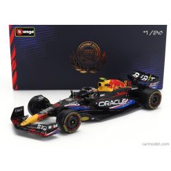   RED BULL  F1  RB19 TEAM ORACLE RED BULL RACING N 11 4th AUSTIN USA GP 2023 SERGIO PEREZ - WITH PILOT AND SHOWCASE  MATT BLUE