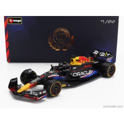  RED BULL  F1  RB19 TEAM ORACLE RED BULL RACING N 1 WORLD CHAMPION WINNER AUSTIN USA GP 2023 MAX VERSTAPPEN - WITH PILOT AND SHOWCASE  MATT BLUE