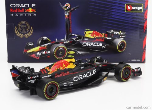RED BULL  F1  RB19 TEAM ORACLE RED BULL RACING N 11 SEASON 2023 SERGIO PEREZ  MATT BLUE YELLOW RED
