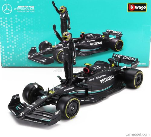 MERCEDES GP  F1 W14 TEAM MERCEDES-AMG PETRONAS FORMULA ONE N 44 SEASON 2023 LEWIS HAMILTON  MATT BLACK