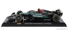 MERCEDES GP  F1  W15 EQ PERFORMANCE TEAM AMG PETRONAS MOTORSPORT N 44 SEASON 2024 LEWIS HAMILTON - WITH PILOT AND SHOWCASE  BLACK SILVER GREEN