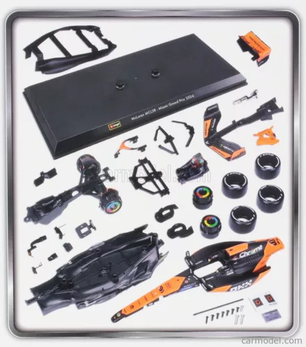 McLAREN  F1  MCL38 TEAM MCLAREN N 81 SEASON 2024 OSCAR PIASTRI  ORANGE BLACK