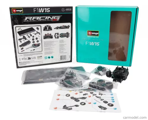 MERCEDES GP  F1  W15 EQ PERFORMANCE TEAM AMG PETRONAS MOTORSPORT N 44 SEASON 2024 LEWIS HAMILTON  BLACK SILVER GREEN