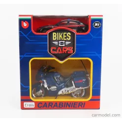   ALFA ROMEO  GIULIA CARABINIERI 2015 + SCALE 1/18 R1100RT CARABINIERI 2001  BLUE
