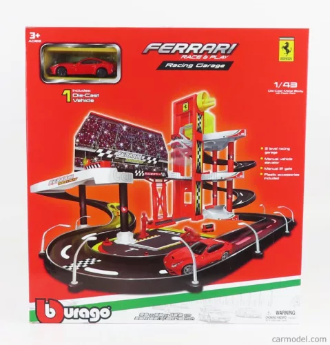 ACCESSORIES  DIORAMA - LEVEL RACING GARAGE WITH FERRARI F-12 2015  /