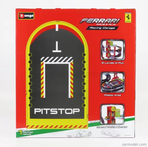 ACCESSORIES  DIORAMA - LEVEL RACING GARAGE WITH FERRARI F-12 2015  /