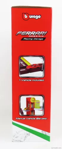 ACCESSORIES  DIORAMA - LEVEL RACING GARAGE WITH FERRARI F-12 2015  /