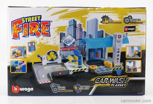 ACCESSORIES  DIORAMA - SET CAR WASH STATION SERVICE GARAGE  VARIOUS
