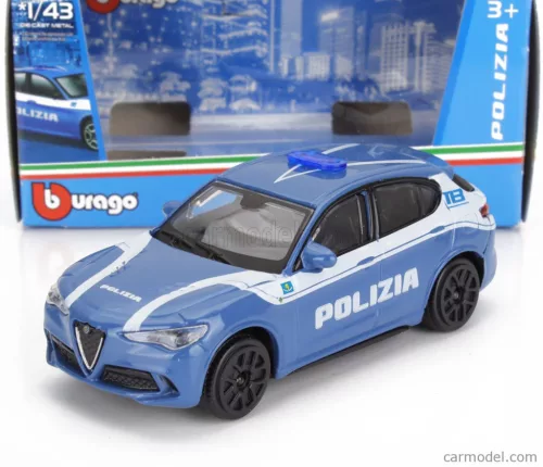ALFA ROMEO  STELVIO POLIZIA 2017  LIGHT BLUE