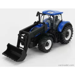   NEW HOLLAND  T7.315 TRACTOR WITH FRONT LOADER SCRAPER 2018  BLUE