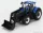 NEW HOLLAND  T7.315 TRACTOR WITH FRONT LOADER SCRAPER 2018  BLUE