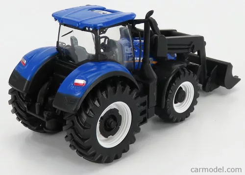 NEW HOLLAND  T7.315 TRACTOR WITH FRONT LOADER SCRAPER 2018  BLUE