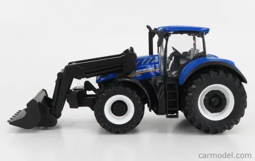 NEW HOLLAND  T7.315 TRACTOR WITH FRONT LOADER SCRAPER 2018  BLUE