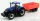 NEW HOLLAND  T7.315 TRACTOR + TIPPING TRAILER  BLUE RED