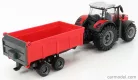 MASSEY FERGUSON  8740S TRACTOR WITH TIPPING TRAILER  RED